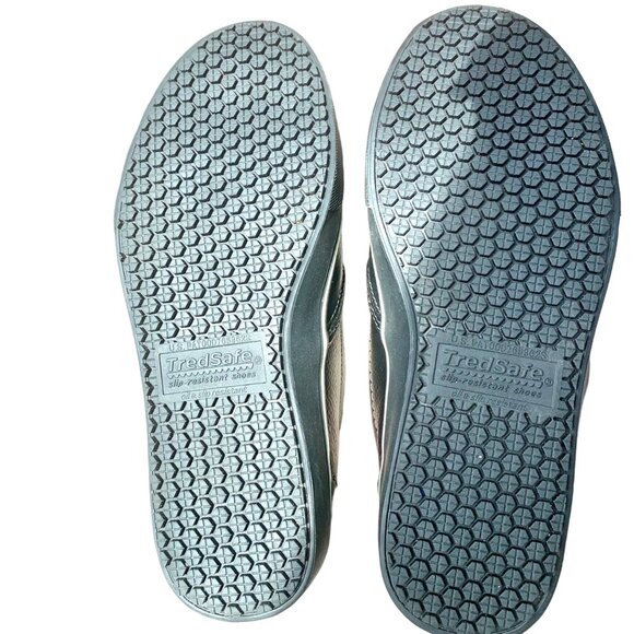 TredSafe EnduroPro Unisex Anti-Fatigue Slip-Resistant Shoes M4/W5w Leather Slip - Picture 7 of 9